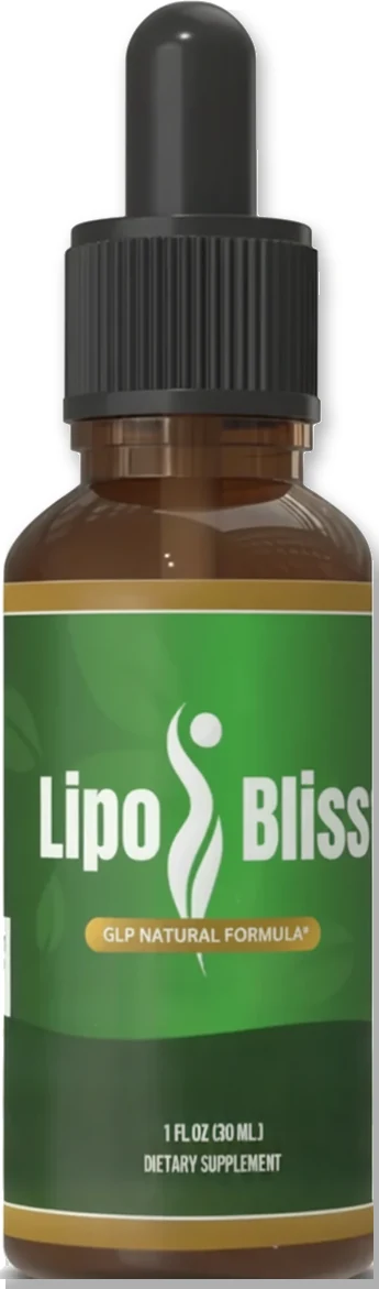LipoBliss dropper bottle, the once-daily liquid weight-management formula